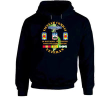 Load image into Gallery viewer, Army - Vietnam Combat Veteran, 2nd Battalion, 3rd Infantry, 199th Infantry Brigade with Vietnam Service Ribbons - Hoodie