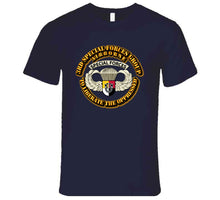 Load image into Gallery viewer, SOF - 3rd SFG - Airborne Badge T Shirt