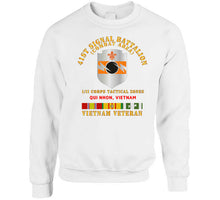 Load image into Gallery viewer, Army - 41st Signal Bn Combat Area Vn Vet W Svc Ribbon - Qui Nhonx 300 T Shirt