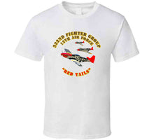Load image into Gallery viewer, AAC - 332 FG - 12th AF - REd Tails - T-Shirts - Classic