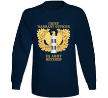 Load image into Gallery viewer, Army - Emblem - Warrant Officer - Cw2 - Retired Long Sleeve