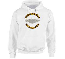 Load image into Gallery viewer, Navy - Submarine Badge - Silver T Shirt