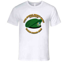 Load image into Gallery viewer, 77th Special Forces Group, (Airborne), Beret with Text - T Shirt, Premium and Hoodie