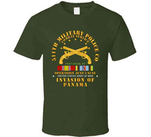 Load image into Gallery viewer, Just Cause - 511th Military Police Company - Fort Drum, New York With Service Ribbons T Shirt, Premium and Hoodie