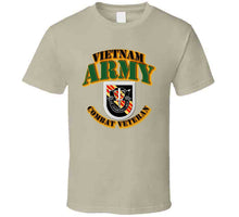 Load image into Gallery viewer, 5th SFG Flash - Vietnam - Combat Vet T Shirt