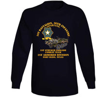 Load image into Gallery viewer, Army - 1st Bn 36th Infantry - 1st Stryker Brigade Combat Team - 1st Armored Division, Fort Bliss, Texas - Long Sleeve Tee