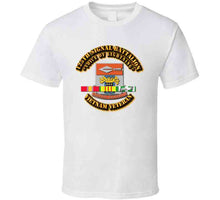 Load image into Gallery viewer, DUI - 125th Signal Battalion, "Voice of Lightning" with Vietnam Service Ribbons - T-Shirts - Classic