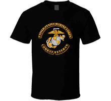 Load image into Gallery viewer, USMC - Combat Veteran T Shirt