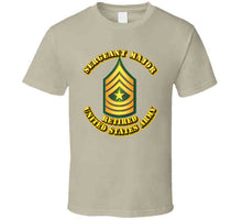 Load image into Gallery viewer, Sergeant Major - E9 - w Text - Retired - T-Shirts - Classic