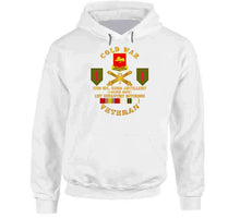Load image into Gallery viewer, Army - Cold War Veteran - 2nd Battalion 33rd Artillery - 1st Infantry Division Shoulder Sleeve Insignia T Shirt, Premium and Hoodie