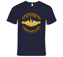 Load image into Gallery viewer, Navy - Submarine Badge - Gold - T-Shirts - Premium