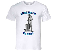 Load image into Gallery viewer, Navy - Lone Sailor - T-Shirts - Premium