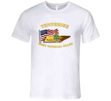 Load image into Gallery viewer, Tennessee - Army National Guard with Flag - T Shirt, Premium and Hoodie