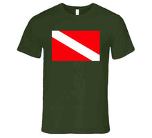 Load image into Gallery viewer, Diver Down - Flag T Shirt