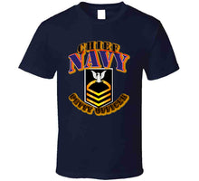 Load image into Gallery viewer, NAVY - Rank - E7 - CPO - T-Shirts - Classic