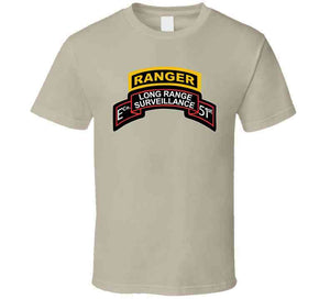 Army - Airborne Ranger - E Company- 51st Infantry (ranger) W Ranger Tab T Shirt
