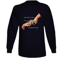Load image into Gallery viewer, The Birth Of Man Or God — The Hand of God | Long Sleeve | Military Heritage Collection