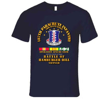 Load image into Gallery viewer, Hamburger Hill, 3rd Battalion, 187th Infantry with Vietnam Service Ribbons - T Shirt, Premium and Hoodie