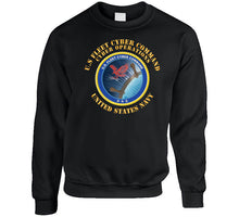 Load image into Gallery viewer, Navy - U.s Fleet Cyber Command X 300 T Shirt