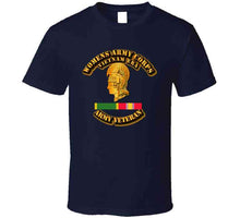 Load image into Gallery viewer, Womens Army Corps Vietnam Era - with National Defense Service Medal - WAC T Shirt - Classic