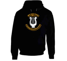 Load image into Gallery viewer, Navy - Rate - Musician T Shirt - HOODIE