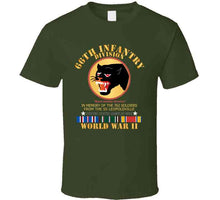 Load image into Gallery viewer, Army - 66th Infantry Div - Black Panther Div - Wwii W Ss Leopoldville W Eu Svc T-Shirts - Classic