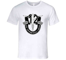 Load image into Gallery viewer, SOF - 12th SF - SF DUI - No Txt T Shirt - Premium