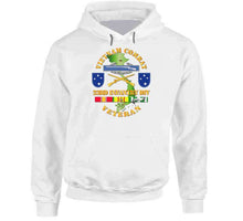 Load image into Gallery viewer, Vietnam Combat, Infantry Veteran, with 23rd Infantry Division, with Shoulder Sleeve Insignia - V1 - T Shirt, Premium and Hoodie