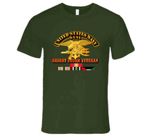 Load image into Gallery viewer, Navy - SEAL - Desert Storm Veteran T Shirt