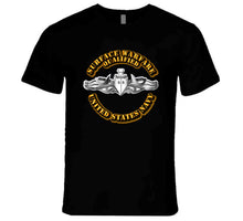 Load image into Gallery viewer, Navy - Surface Warfare Badge - Silver - T-Shirts - Premium
