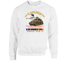 Load image into Gallery viewer, Army - 761st Tank Battalion - Black Panthers - W Tank Wwii Eu Svc T Shirt