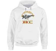 Load image into Gallery viewer, Usaf - 53rd Fighter Squadron - F15 Eagle - Bitburg Airbase, Cold War Veteran - Hoodie