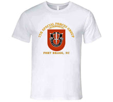 Load image into Gallery viewer, Army - 7th Special Forces Group W Flash - Fbnc T Shirt
