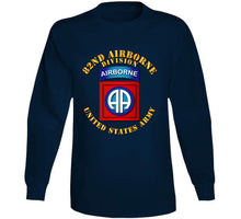 Load image into Gallery viewer, Army - 82nd Airborne Division - Ssi - Ver 2 Long Sleeve Tee