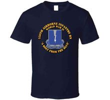 Load image into Gallery viewer, Army - Distinctive Unit Insignia - 550th Airborne Infantry Battalion - T Shirt - Classic