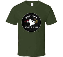 Load image into Gallery viewer, Army - Spooky AC - 47 - Vietnam War without Text T Shirt, Premium and Hoodie