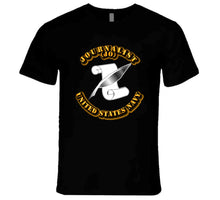 Load image into Gallery viewer, Navy - Rate - Journalist - T-SHIRTS - PREMIUM