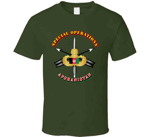 SOF - Special Operations - Afghanistan T Shirt