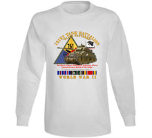 Load image into Gallery viewer, Army - 761st Tank Battalion - Black Panthers - W Tank W Ssi Wwii Eu Svc Long Sleeve