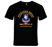 Load image into Gallery viewer, Special Operations Forces - Operation Rhino - Afghanistan - 160th Special Operations Aviation Regiment With Service Ribbon T Shirt, Premium & Hoodie