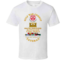 Load image into Gallery viewer, Army - Gulf War Combat Vet W 864th Eng Bn Task Force W Gulf Svc T Shirt, Hoodie and Premium