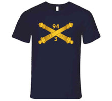 Load image into Gallery viewer, Army - 3rd Bn, 94th Field Artillery Regiment - Arty Br Wo Txt - T-Shirts - Premium