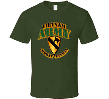 Load image into Gallery viewer, ARMY - 1st Cav - Vietnam - Combat Vet T Shirt