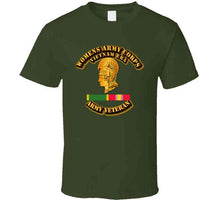 Load image into Gallery viewer, Womens Army Corps Vietnam Era - with National Defense Service Medal - WAC T Shirt - Classic