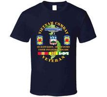 Load image into Gallery viewer, Army - Vietnam Combat Veteran, 2nd Battalion, 3rd Infantry, 199th Infantry Brigade with Vietnam Service Ribbons - T-Shirts - Classic