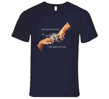 Load image into Gallery viewer, The Birth Of Man Or God — The Hand of God | Premium Tee | Military Heritage Collection