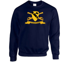 Load image into Gallery viewer, Army - 1st Cavalry Division W Br - Ribbon - Crewneck Sweatshirt
