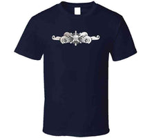 Load image into Gallery viewer, USCG - Cutterman Badge (Enlisted) Silver T Shirt,Premium and Hoodie