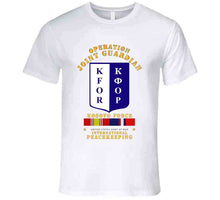 Load image into Gallery viewer, Army - US Army Peace Keeping, Operation Joint Guardian, Kosovo, with Kosovo Service Ribbons - T Shirt, Premium and Hoodie