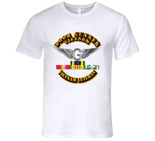 Load image into Gallery viewer, Army - Door Gunner - VN w SVC Ribbons T Shirt - Premium